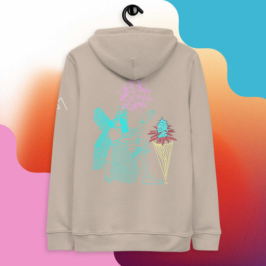 Galactic Herb - Sudadera con capucha ecológica esencial unisex