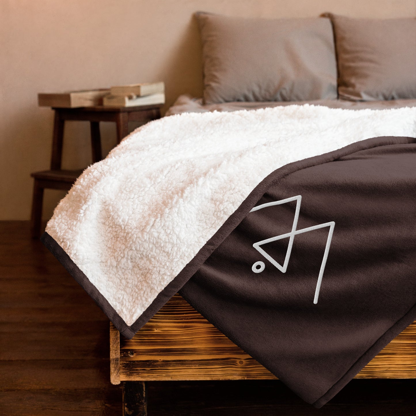 LOGOS - Premium sherpa blanket