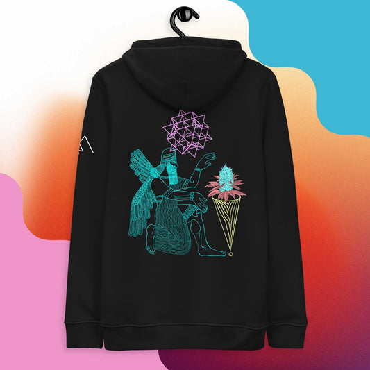 Galactic Herb - Sudadera con capucha ecológica esencial unisex