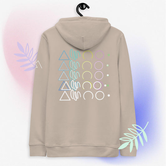 Five Levels of Mastery - Sudadera con capucha ecológica esencial unisex